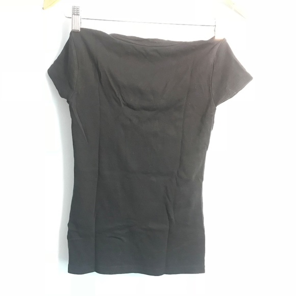 👕BANANA REPUBLIC TIMELESS BLACK T-SHIRT 👕 - Picture 4 of 4